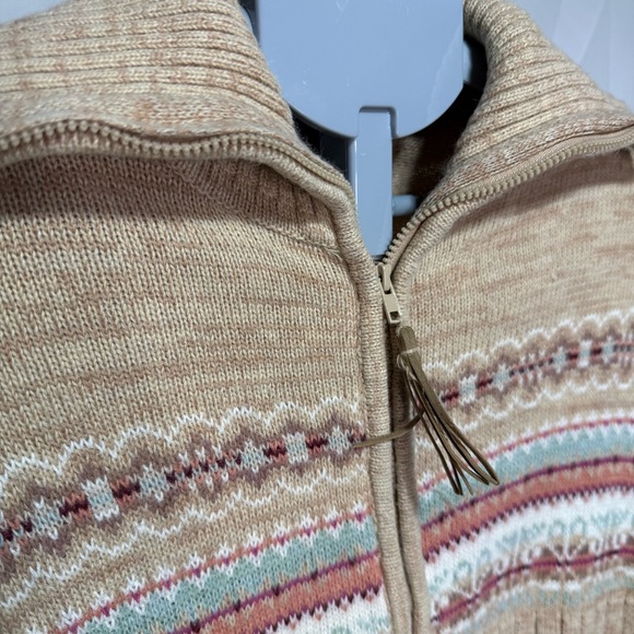 Vintage Zippered Front Sweater - Picture 4 of 5
